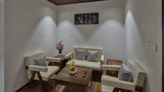 luxury hotel room